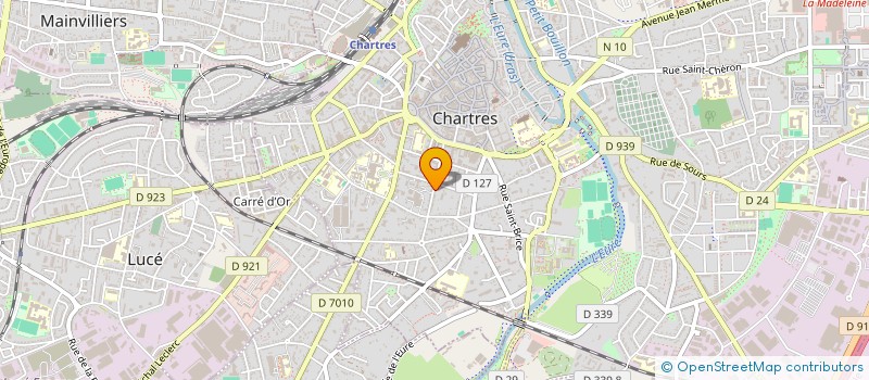 localisation de l'entreprise SCI C.C.M. à CHARTRES