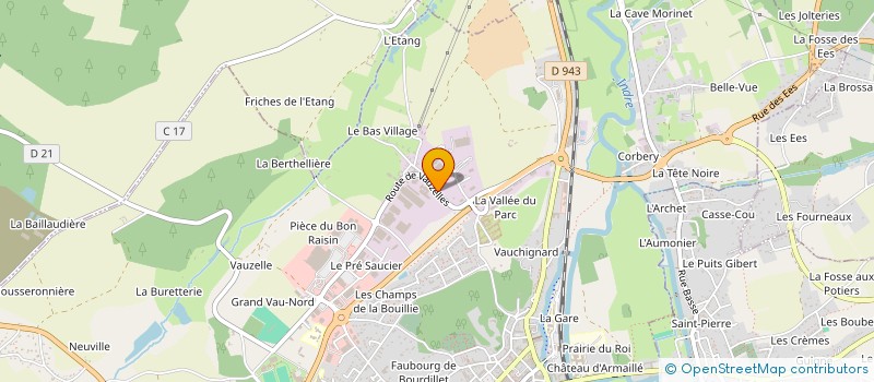 localisation de l'entreprise SCI C.C.M  LOCHES