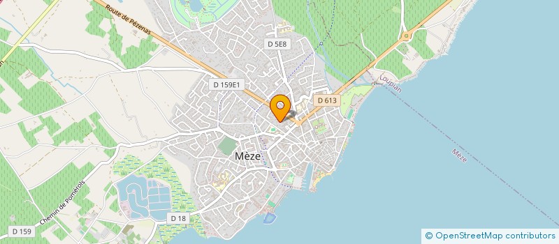 localisation de l'entreprise SCI C.C.R. à MEZE