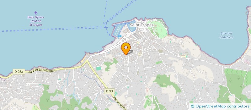 localisation de l'entreprise SCI C.C.T IMMOBILIER à SAINT-TROPEZ