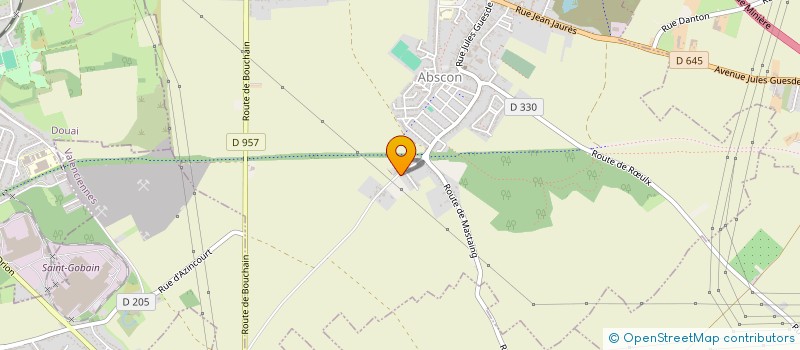 localisation de l'entreprise SCI C D  ABSCON