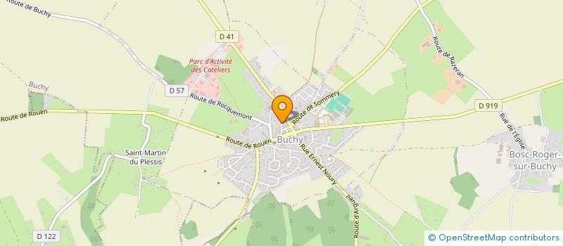 localisation de l'entreprise SCI C.D.EXPANSION  BUCHY