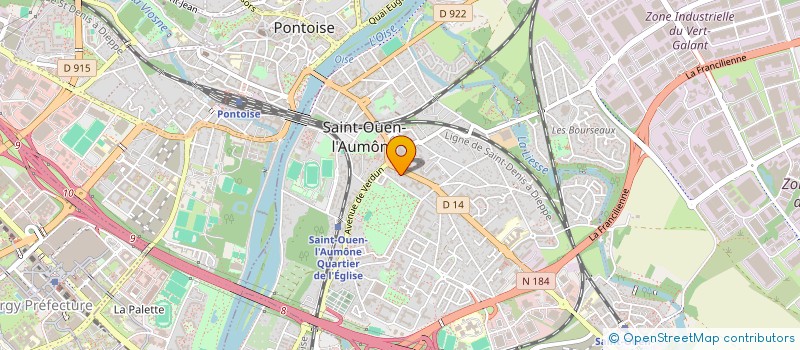 localisation de l'entreprise SCI C.D.P.R. à SAINT-OUEN-L'AUMONE