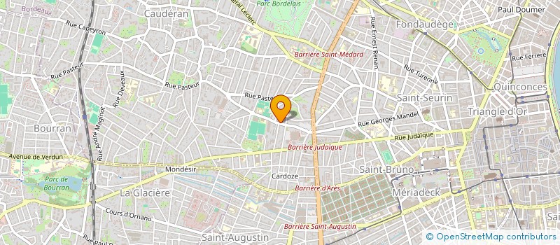 localisation de l'entreprise SCI C.D.S  BORDEAUX