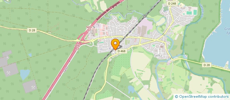 localisation de l'entreprise SCI C&E  NIEDERRDERN