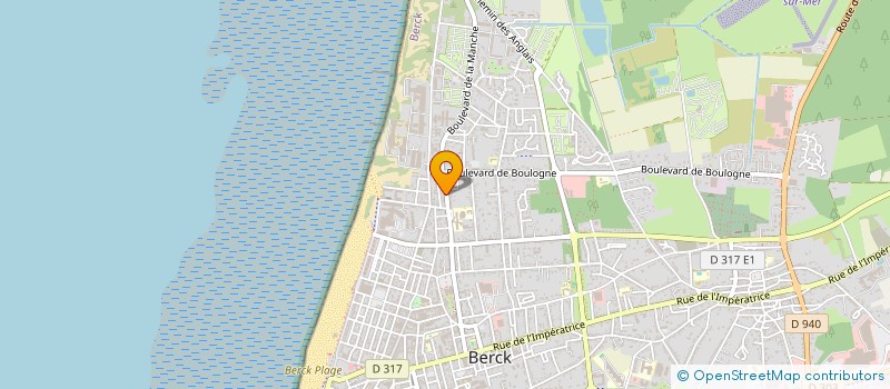 localisation de l'entreprise SCI C.E.H IMMOBILIER à BERCK