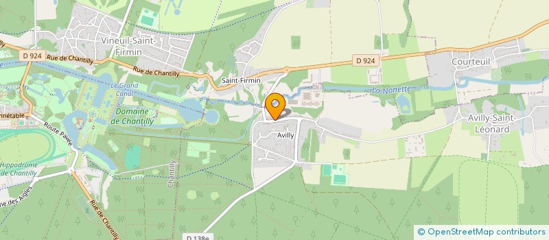 localisation de l'entreprise SCI C.E.J  AVILLY-SAINT-LEONARD