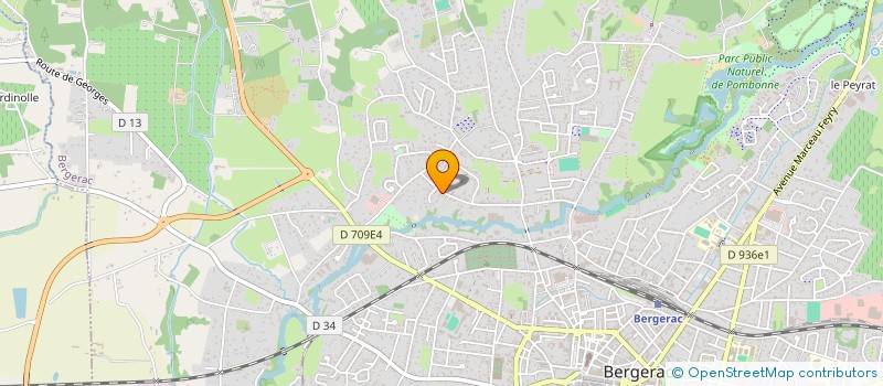 localisation de l'entreprise SCI C E L J E à BERGERAC