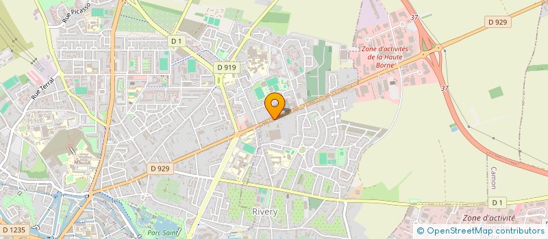 localisation de l'entreprise SCI C & E LEMAITRE à RIVERY