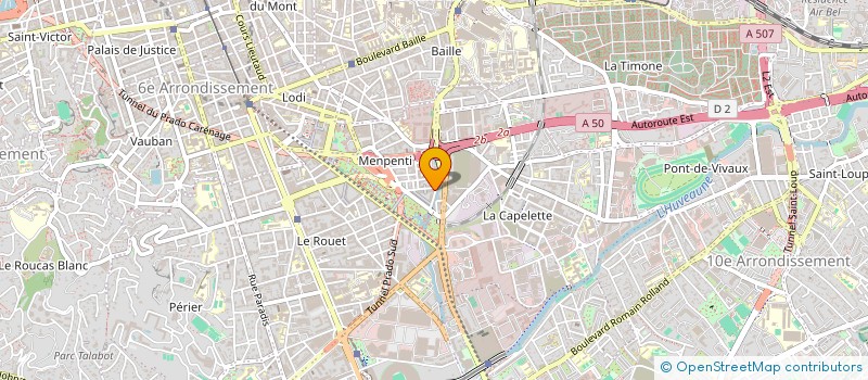 localisation de l'entreprise SCI C E O à MARSEILLE