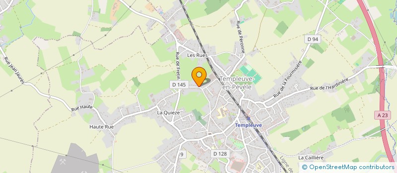 localisation de l'entreprise SCI C.E.P  TEMPLEUVE-EN-PEVELE