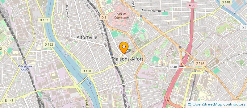 localisation de l'entreprise SCI C.E.T.V à MAISONS-ALFORT