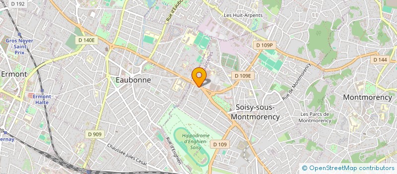 localisation de l'entreprise SCI C F à SOISY-SOUS-MONTMORENCY