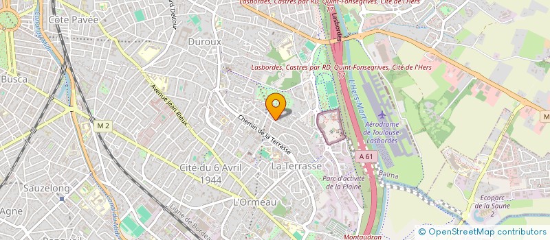 localisation de l'entreprise SCI C.F.F.D. à TOULOUSE