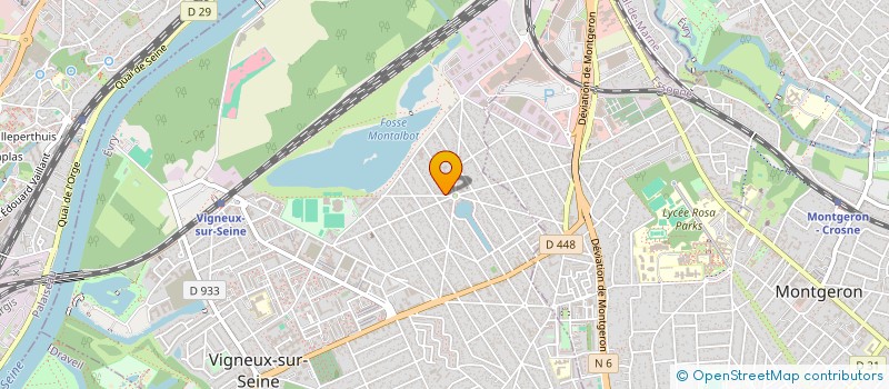 localisation de l'entreprise SCI C F P à VIGNEUX-SUR-SEINE