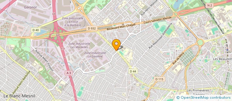 localisation de l'entreprise SCI C.F.P à AULNAY-SOUS-BOIS