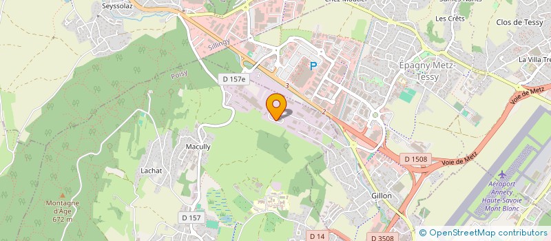 localisation de l'entreprise SCI C.F.X.  NANTES