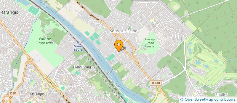 localisation de l'entreprise SCI C.FINIM à SOISY-SUR-SEINE