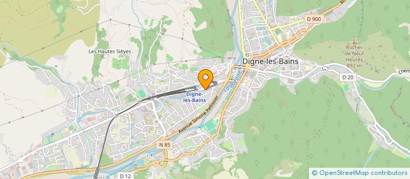 localisation de l'entreprise SCI C G E M à DIGNE-LES-BAINS