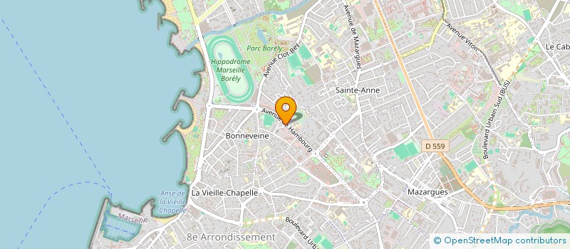 localisation de l'entreprise SCI C.G. IMMOBILIER à MARSEILLE