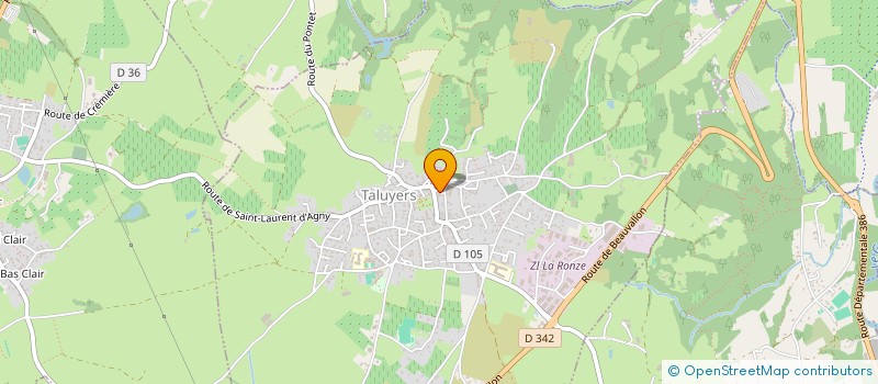 localisation de l'entreprise SCI C G K L  CHAUSSAN