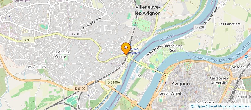 localisation de l'entreprise SCI C.G.L. à VILLENEUVE-LES-AVIGNON