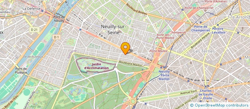 localisation de l'entreprise SCI C.G.L.T. à NEUILLY-SUR-SEINE