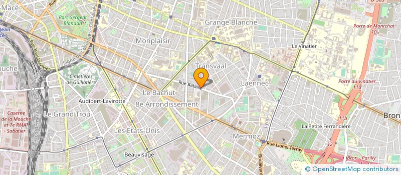 localisation de l'entreprise SCI C G M S  LYON