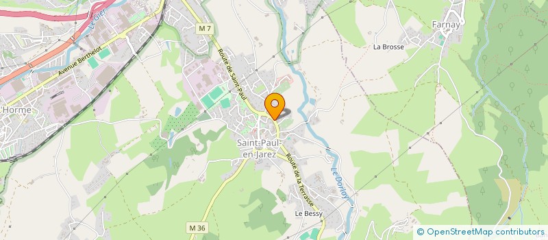 localisation de l'entreprise SCI C.G.N  SAINT-PAUL-EN-JAREZ