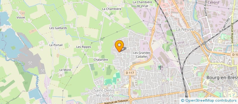 localisation de l'entreprise SCI C G P à SAINT-DENIS-LES-BOURG
