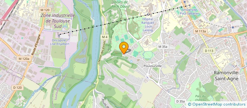 localisation de l'entreprise SCI C.G.P. à TOULOUSE