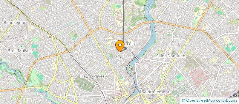 localisation de l'entreprise SCI C.G.P.E.  NANTES
