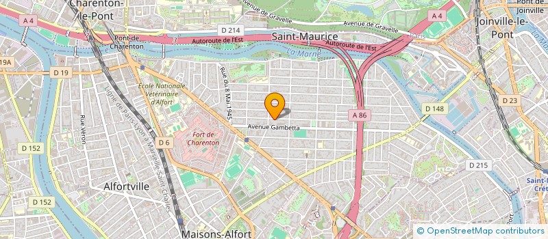 localisation de l'entreprise SCI C.G.V. à MAISONS-ALFORT