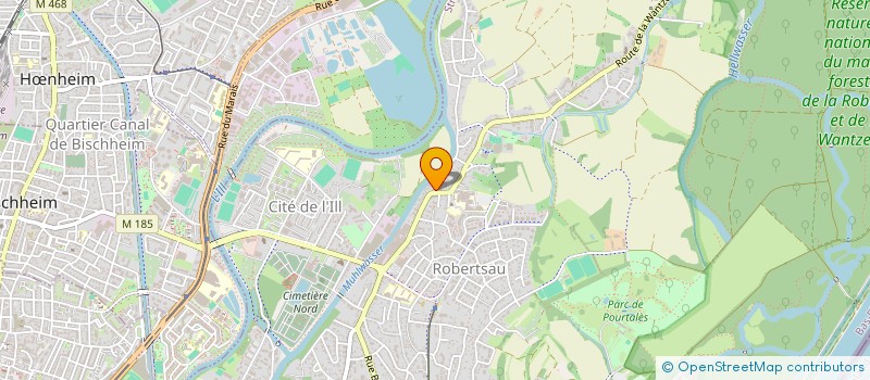 localisation de l'entreprise SCI C.H.B  STRASBOURG