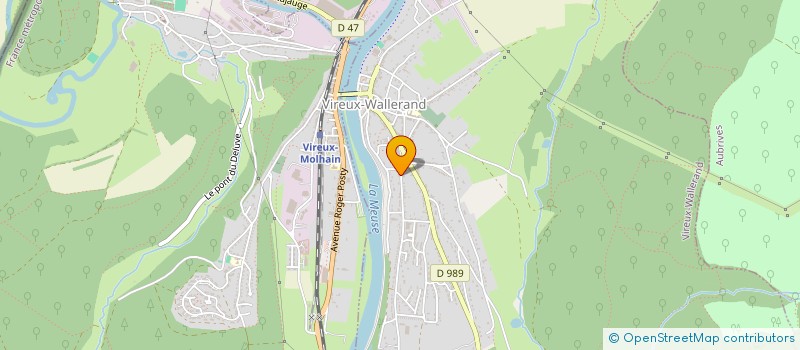 localisation de l'entreprise SCI C.H.E.M.  VIREUX-WALLERAND