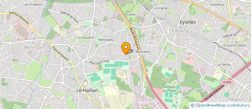 localisation de l'entreprise SCI C&H FAMILIE  EYSINES