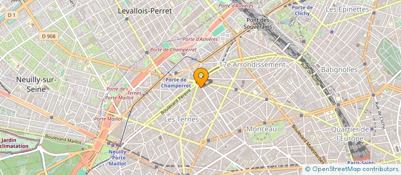 localisation de l'entreprise SCI C.H.O.N.C.S  PARIS