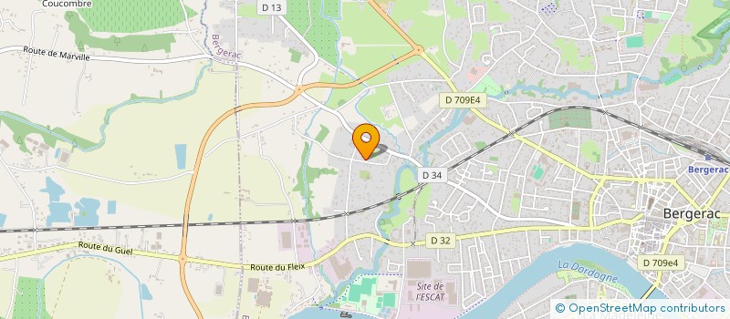 localisation de l'entreprise SCI C H P G à BERGERAC
