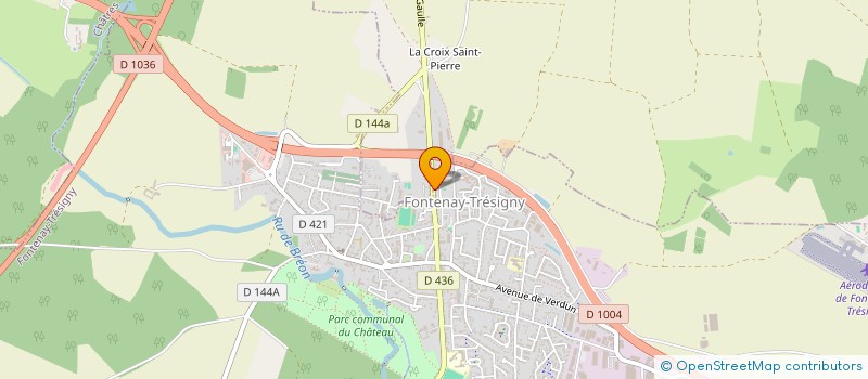 localisation de l'entreprise SCI C.I.A.O  FONTENAY-TRESIGNY