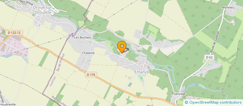 localisation de l'entreprise SCI C.I.G.A.L.  EMANCE