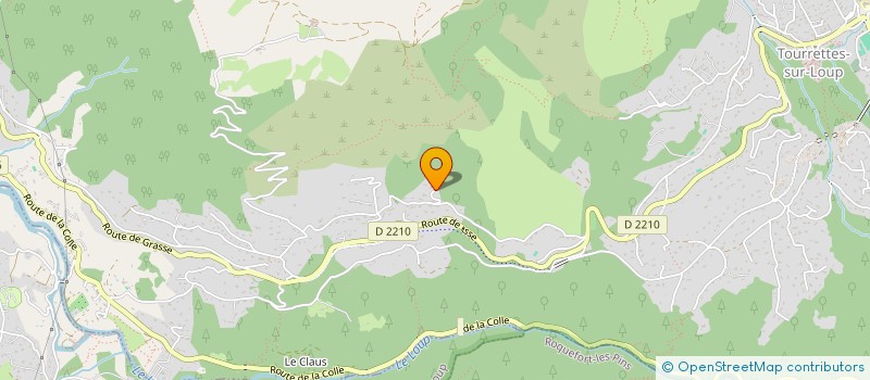 localisation de l'entreprise SCI C.I.M  TOURRETTES-SUR-LOUP