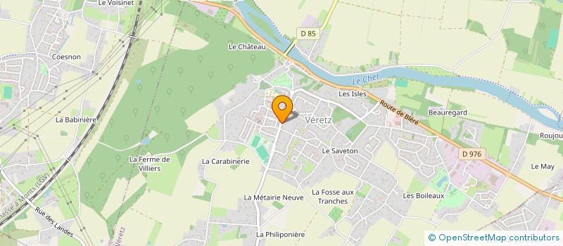 localisation de l'entreprise SCI C-J BACCHUS  VERETZ