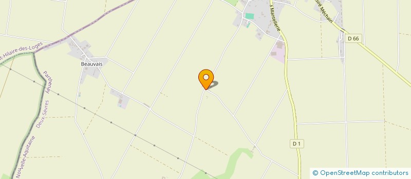 localisation de l'entreprise SCI C.J.C.  SAINT-POMPAIN