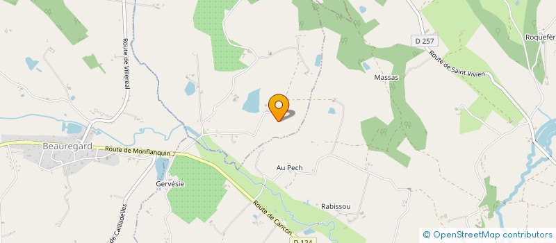 localisation de l'entreprise SCI C.J.C  VILLEREAL