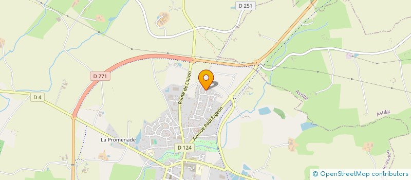 localisation de l'entreprise SCI C.J.F.  COURBEVEILLE