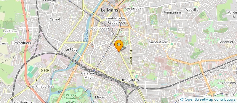 localisation de l'entreprise SCI C.J.F.G.  LE MANS