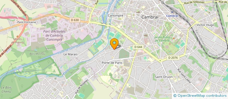 localisation de l'entreprise SCI C&J LAMULLE  CAMBRAI