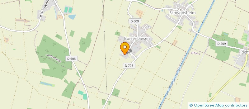 localisation de l'entreprise SCI C.K.  MARCKOLSHEIM