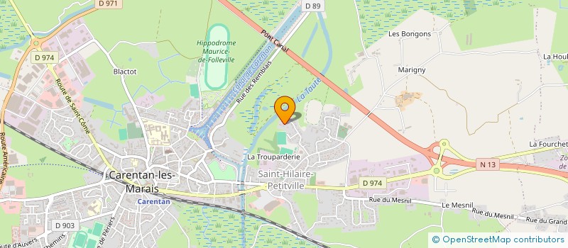 localisation de l'entreprise SCI C K C T à CARENTAN-LES-MARAIS