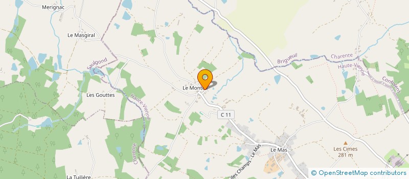 localisation de l'entreprise SCI C&L à SAINT-JUNIEN